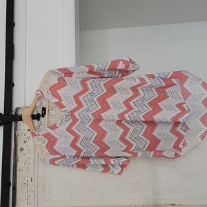 3/4 sleeve Blouse with lace